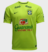 Camisa Seleção Brasileira Treino - Nike - Verde Fluorescente