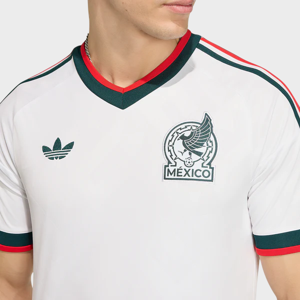 Camisa México II 26/27 - Torcedor Masculina - Branca