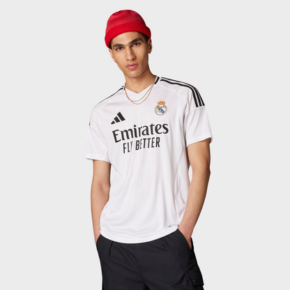 Camisa Real Madrid I 24/25 Torcedor Adidas Masculina - Branca