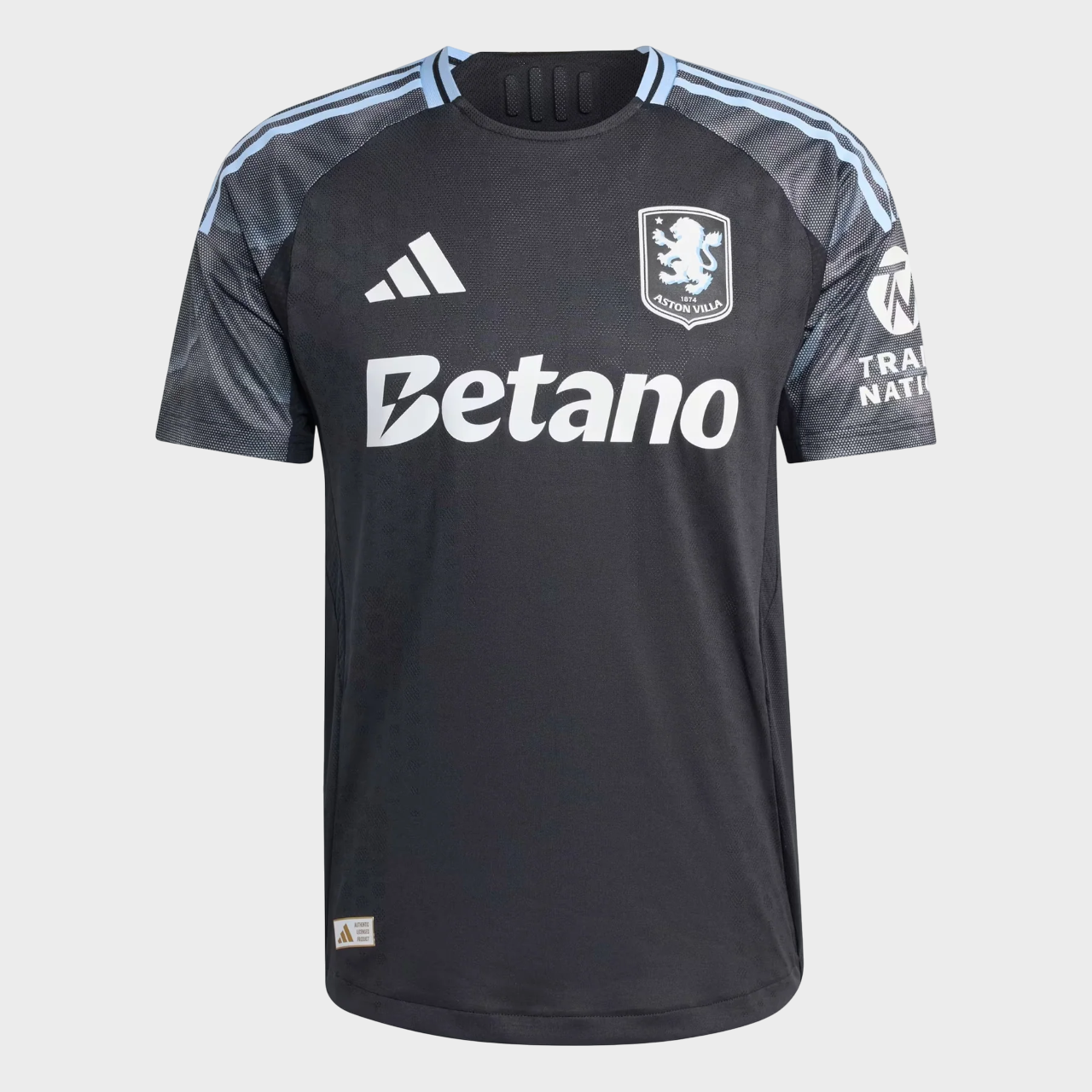 Camisa Aston Villa II 25/26 Adidas Torcedor Masculina - Preta