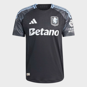Camisa Aston Villa II 25/26 Adidas Torcedor Masculina - Preta