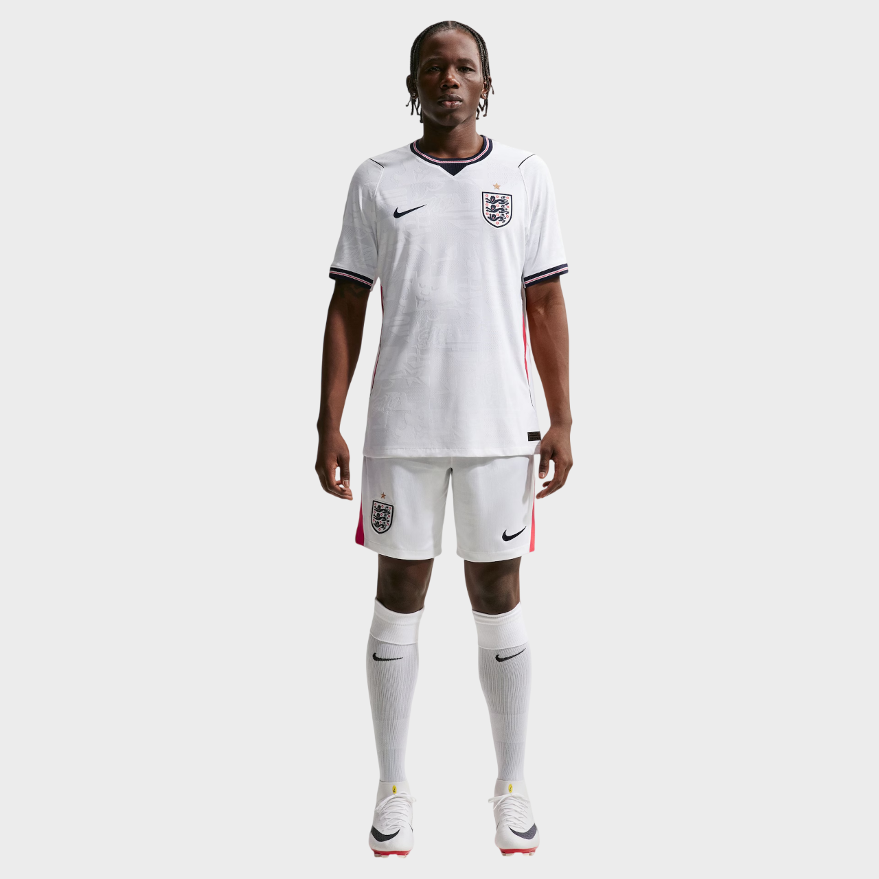 Camisa Inglaterra I 26/27 - Jogador Masculina - Branca