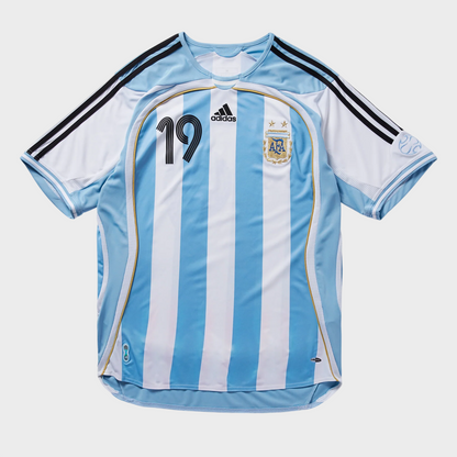 Camisa Argentina I 2006 - Retrô - MESSI 19