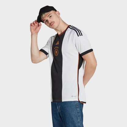 Camisa Alemanha I 2022 - Torcedor Adidas Masculina - Branca