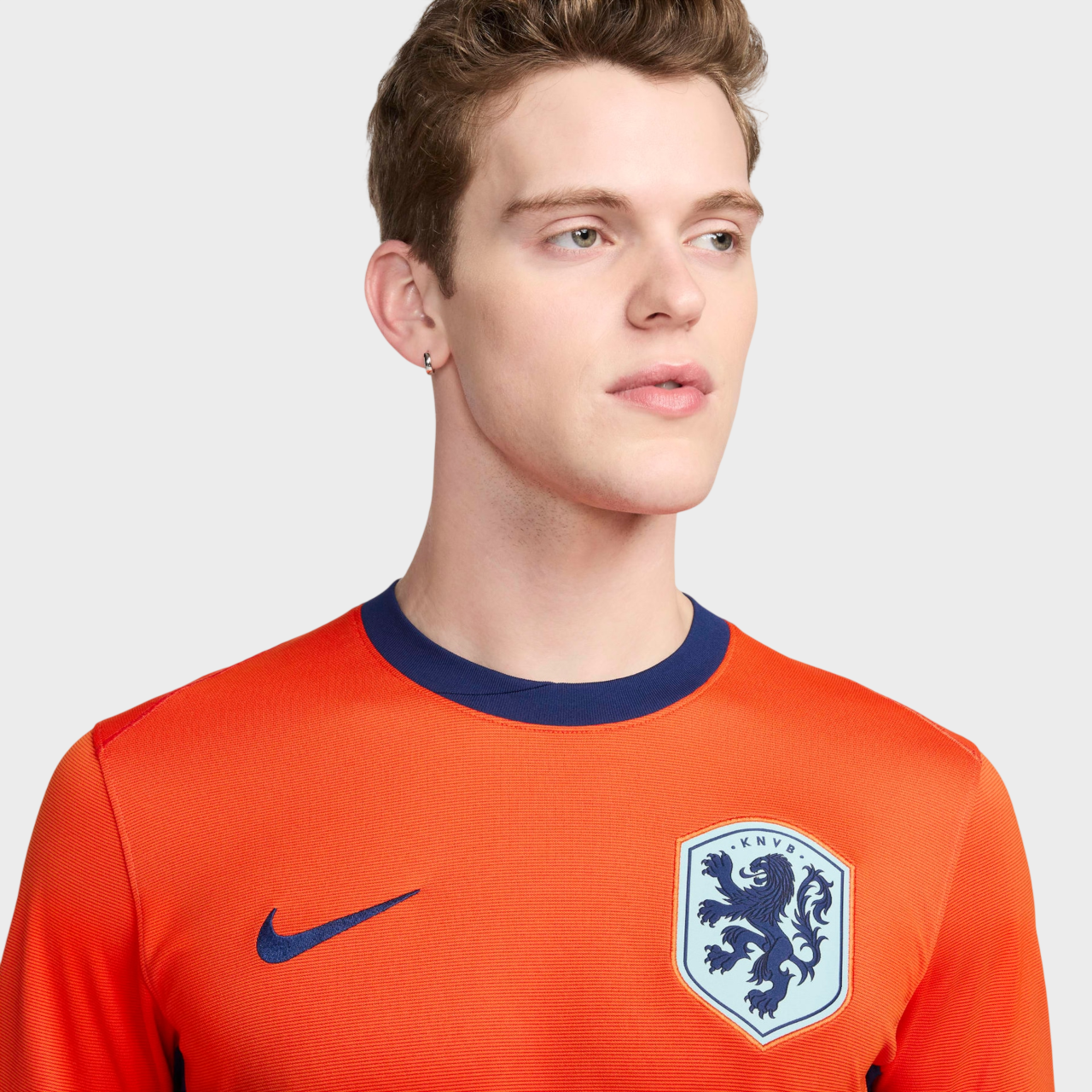 Camisa Holanda I 24/25 - Torcedor Nike Masculina - Laranja