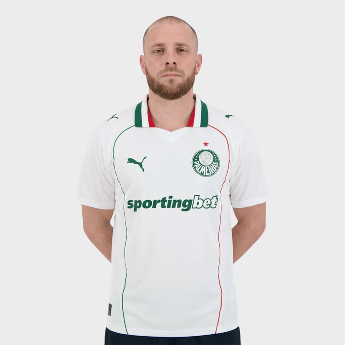Camisa Palmeiras II 26/27 - Torcedor Puma Masculina - Branca