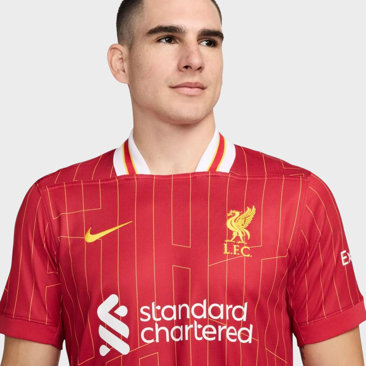 Camisa Liverpool I 24/25 - Torcedor Nike Masculina - Vermelha