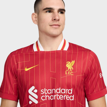 Camisa Liverpool I 24/25 - Torcedor Nike Masculina - Vermelha