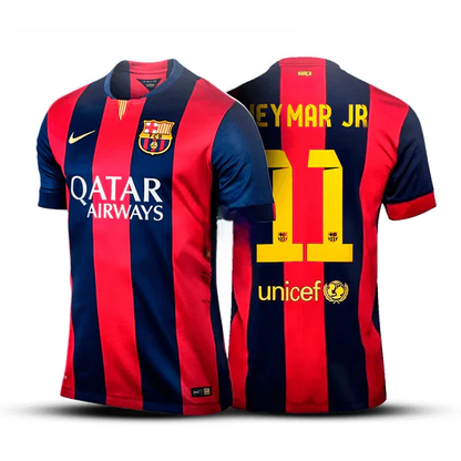 Kit Camisas "Neymar Prime" (Santos 12/13 - Barcelona 14/15 - PSG 19/20)