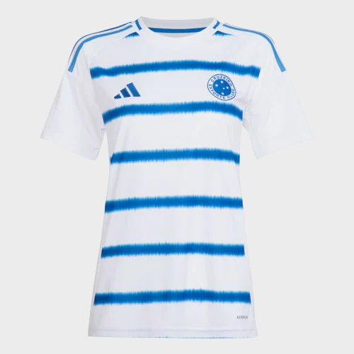 Camisa Cruzeiro Feminina II 25/26 - Branca