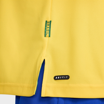 Camisa Seleção Brasileira I 1998 Reedição Nike - Retrô - Amarela