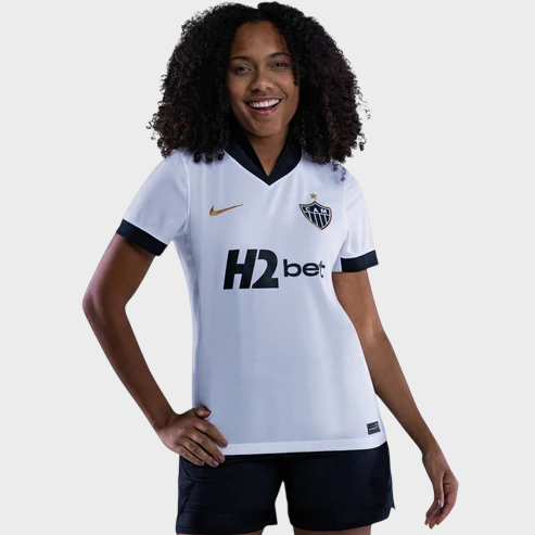 Camisa Atlético Mineiro Feminina II 26/27 - Branca