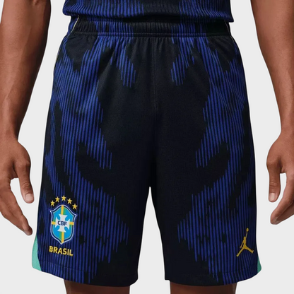 Shorts Seleção Brasileira II 26/27 - Torcedor Masculino - Azul Marinho