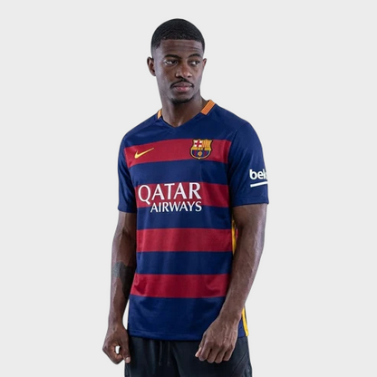 Camisa Barcelona I 2015/2016 Nike Torcedor - Retrô