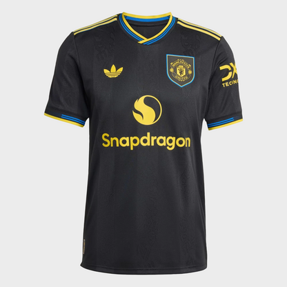 Camisa Manchester United III 25/26 - Torcedor Adidas Masculina - Preta
