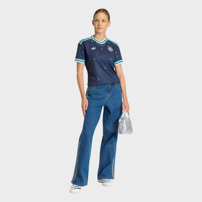 Camisa Alemanha Feminina II 26/27 - Adidas - Azul