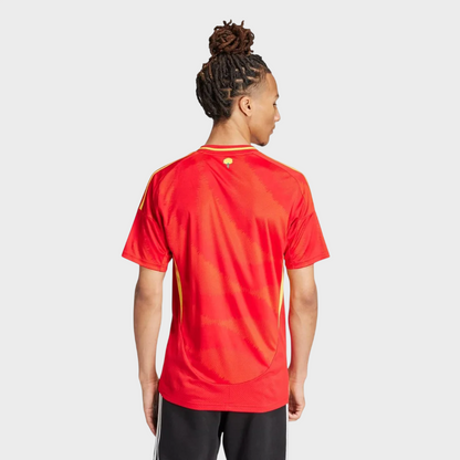 Camisa Espanha I 24/25 - Torcedor Adidas Masculina - Vermelha