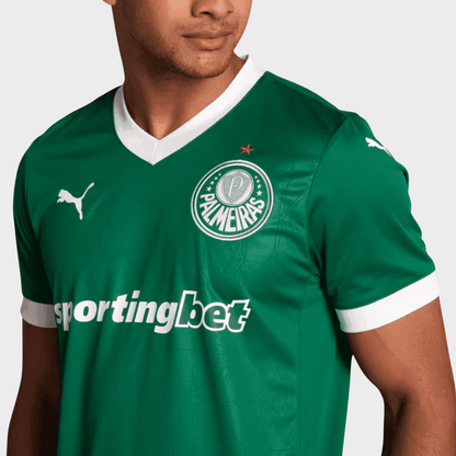 Camisa Palmeiras I 25/26 - Torcedor Puma Masculina - Verde