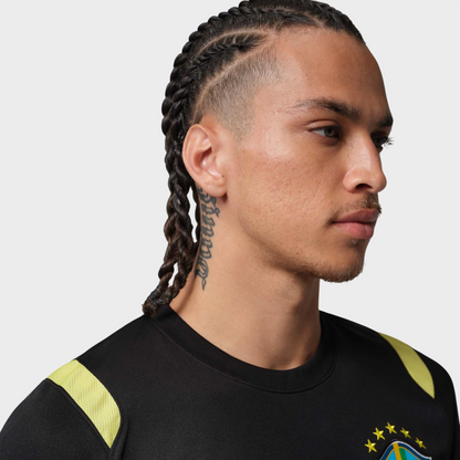 Camisa Seleção Brasileira Treino 26/27 - Torcedor Masculina - Preta