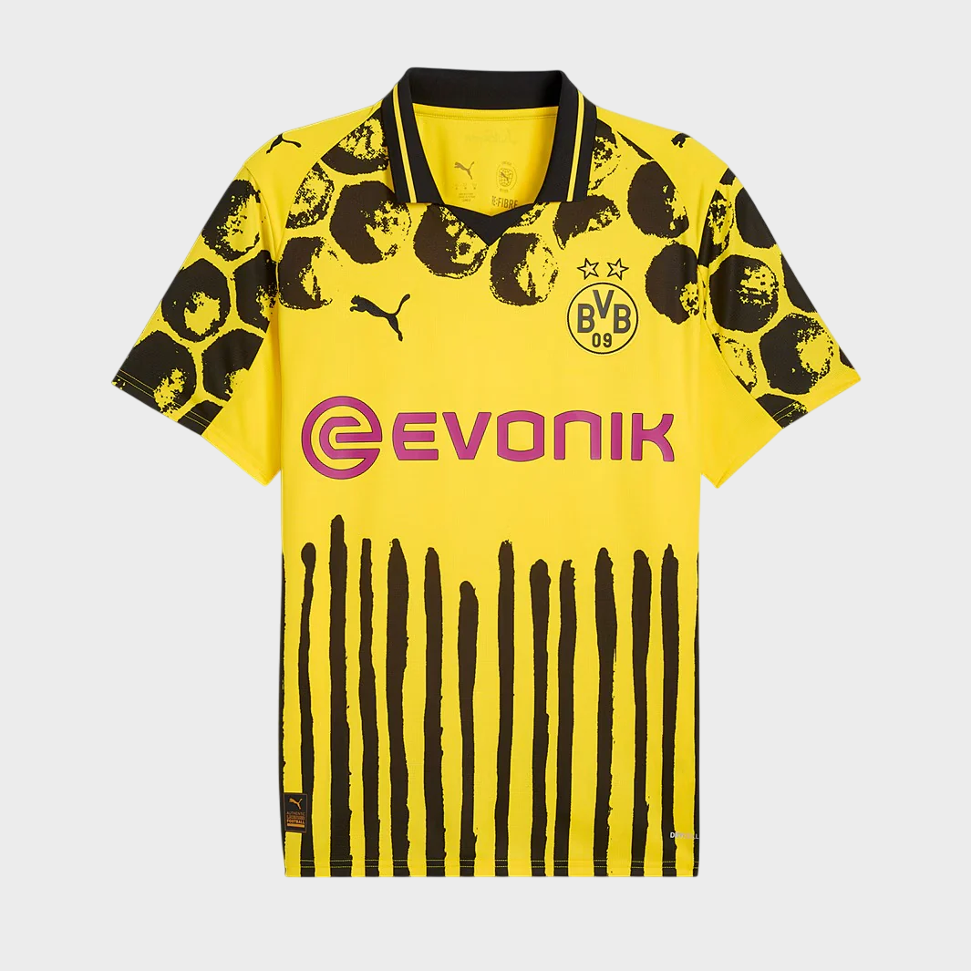 Camisa Borussia Dortmund I 25/26 - Torcedor Puma Masculina - Amarelo