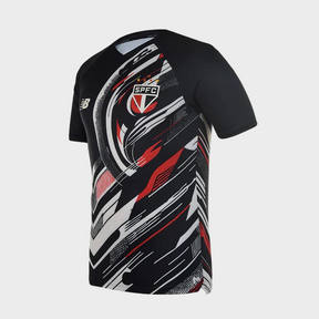 Camisa São Paulo 25/26 - Pré Jogo - Masculina - Preto