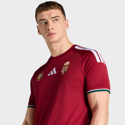 Camisa Hungria I 26/27 - Torcedor Adidas Masculina - Vermelha