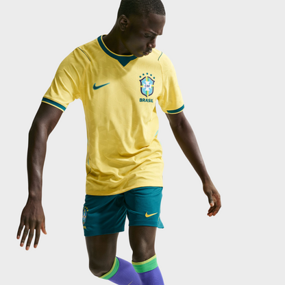 Camisa Seleção Brasileira I 26/27 - Jogador Masculina - Amarela