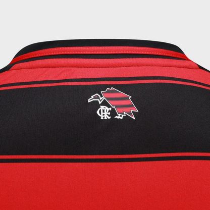 Camisa Flamengo Feminina I 25/26 - Vermelha e Preta