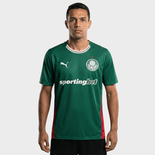 Camisa Palmeiras I 26/27 - Torcedor Puma Masculina - Verde