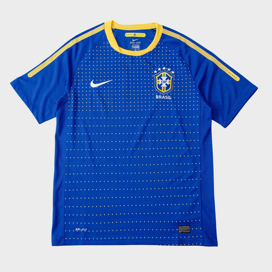 Camisa Seleção Brasileira II 2010 Nike - Retrô - Azul