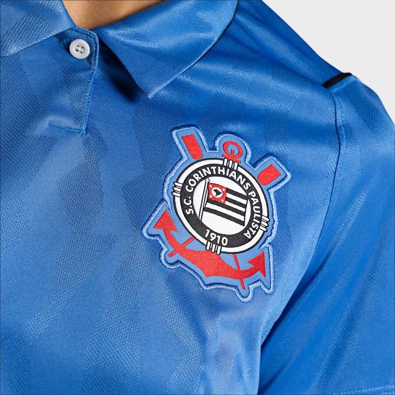Camisa Corinthians Feminina III 26/27 - Torcedor - Azul