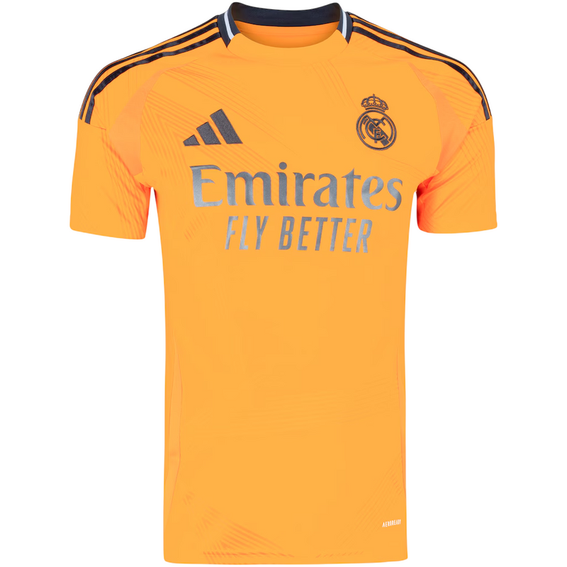 Camisa Real Madrid II 24/25 - Torcedor - Masculina - Laranja