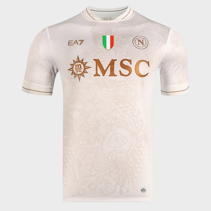 Camisa Napoli II 25/26 - Bege