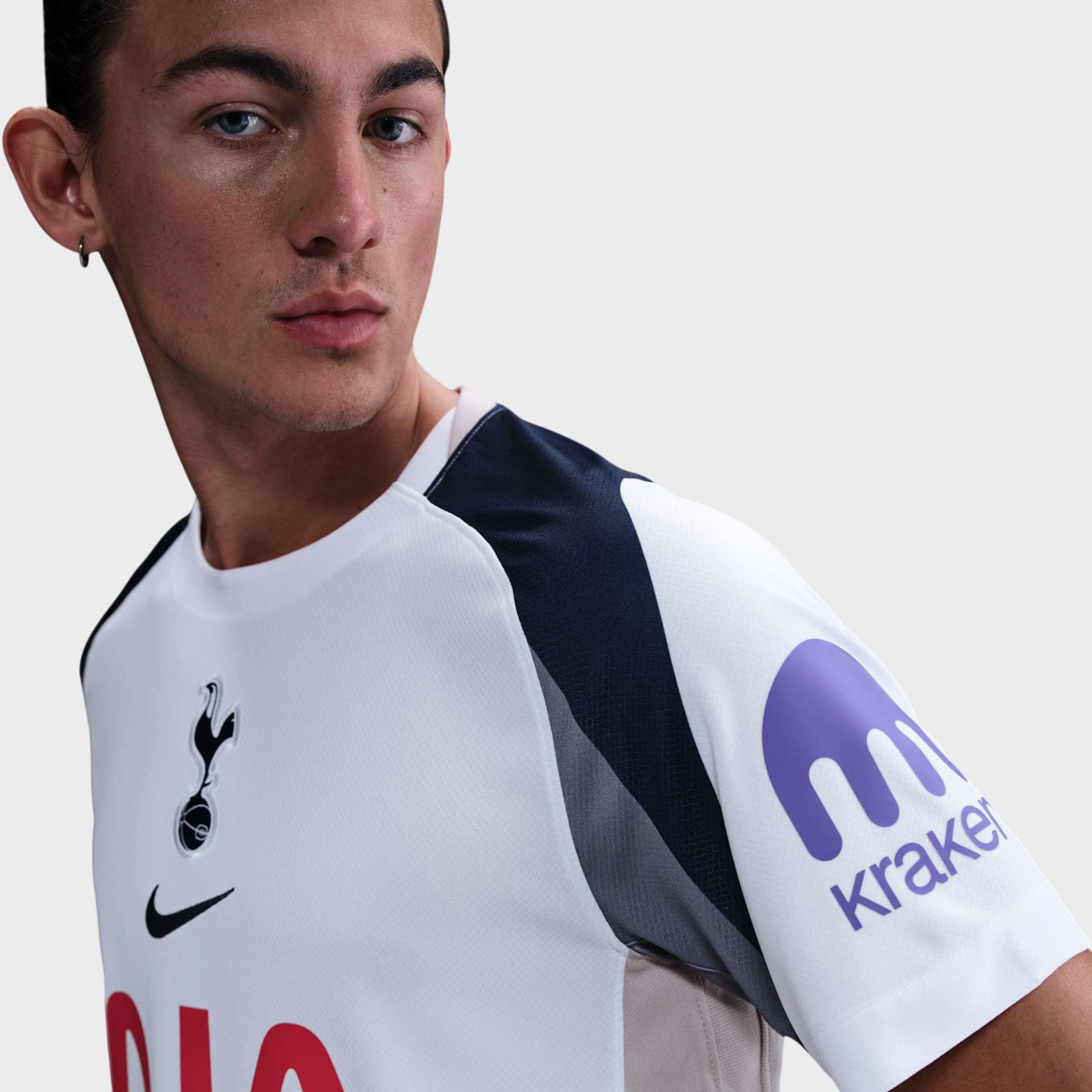 Camisa Tottenham I 25/26 - Torcedor Nike Masculina - Branca