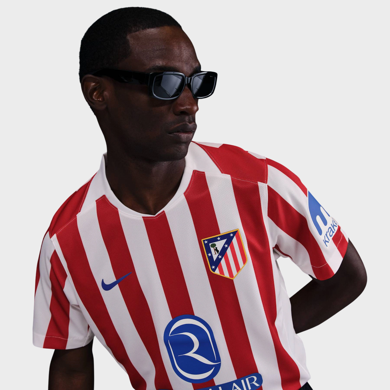 Camisa Atlético de Madrid I 25/26 Torcedor Nike Masculina