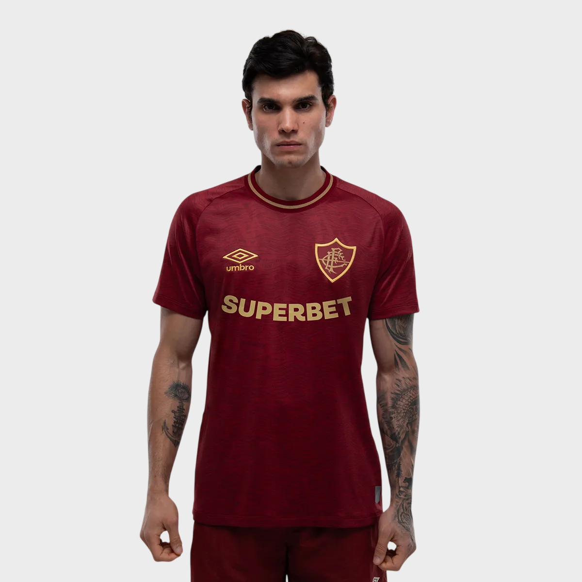 Camisa Fluminense III 25/26 - Vinho