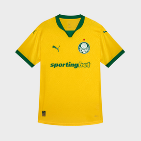Camisa Palmeiras III 25/26 Jogador Puma - Amarela [PRÉ-VENDA]