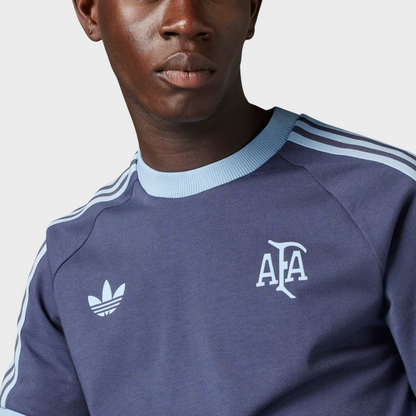 Camisa Argentina Comemorativa 1974 Masculina - Adidas - Azul Navy