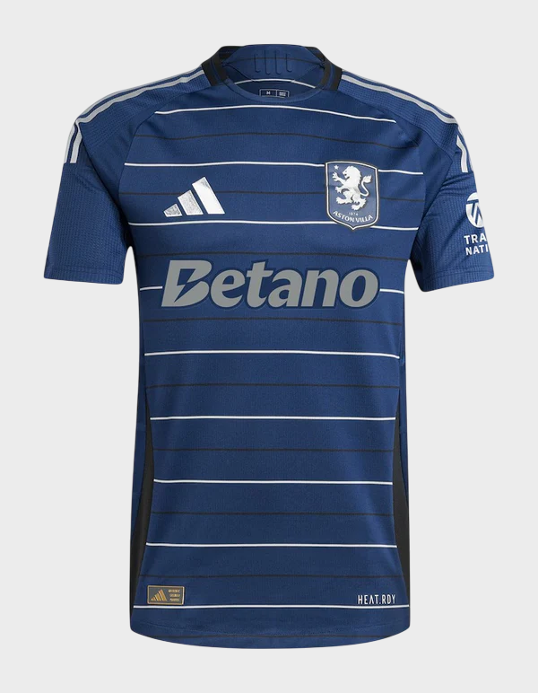 Camisa Aston Villa III 24/25 Adidas Torcedor Masculina - Azul