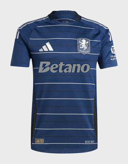 Camisa Aston Villa III 24/25 Adidas Torcedor Masculina - Azul