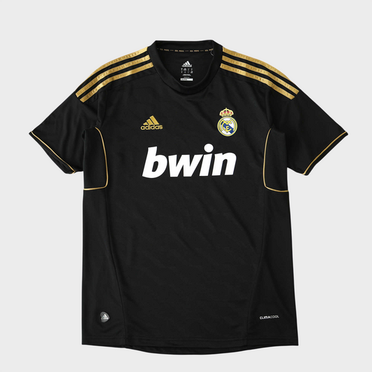 Camisa Real Madrid II 2011/2012 - Preto - Retrô