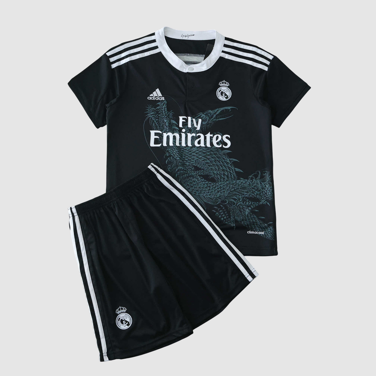 Conjunto Infantil Retrô Real Madrid III 14/15