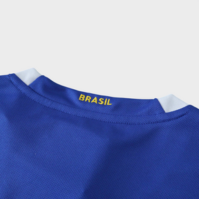 Camisa Seleção Brasileira II 2006 Nike - Retrô - Azul