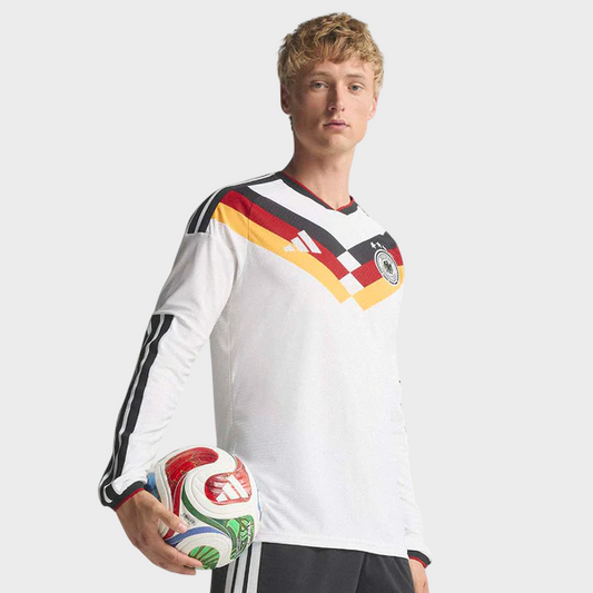 Camisa Alemanha I Manga Longa 26/27 - Torcedor Adidas Masculina - Branca