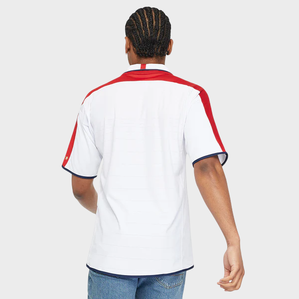 Camisa Inglaterra I 2004 Retrô - Branca