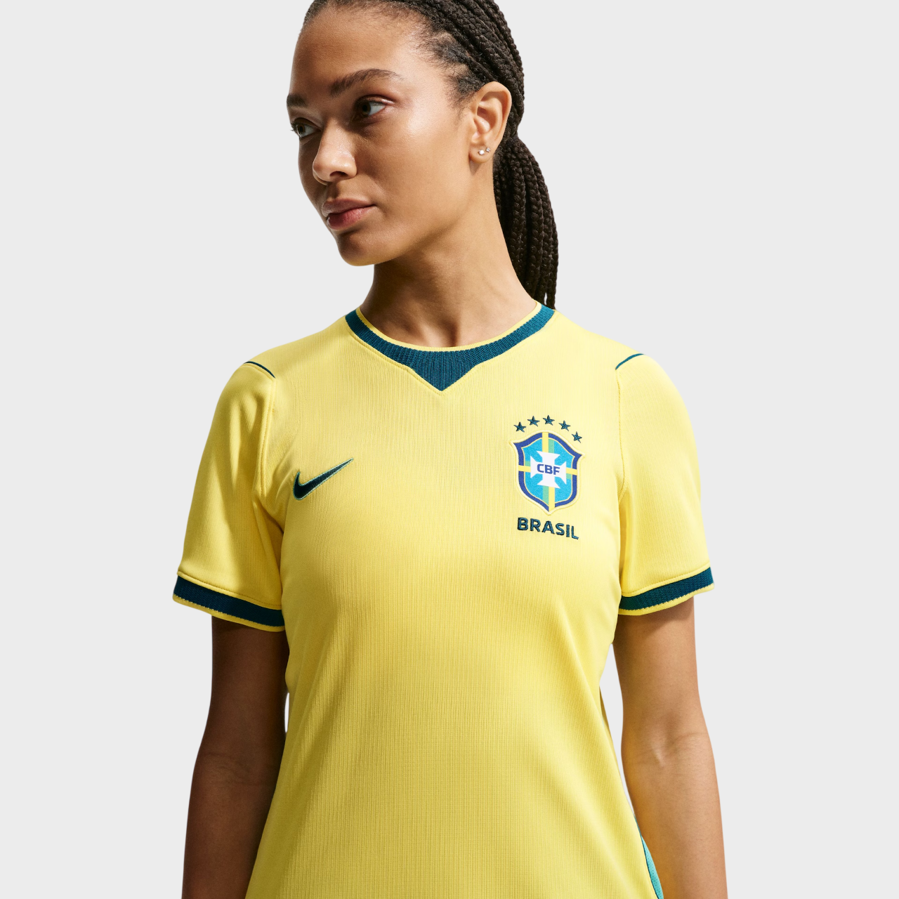 Camisa Seleção Brasileira Feminina I 26/27 - Torcedor - Amarela