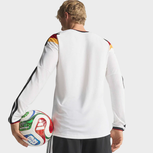 Camisa Alemanha I Manga Longa 26/27 - Torcedor Adidas Masculina - Branca