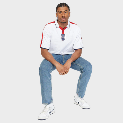 Camisa Inglaterra I 2004 Retrô - Branca