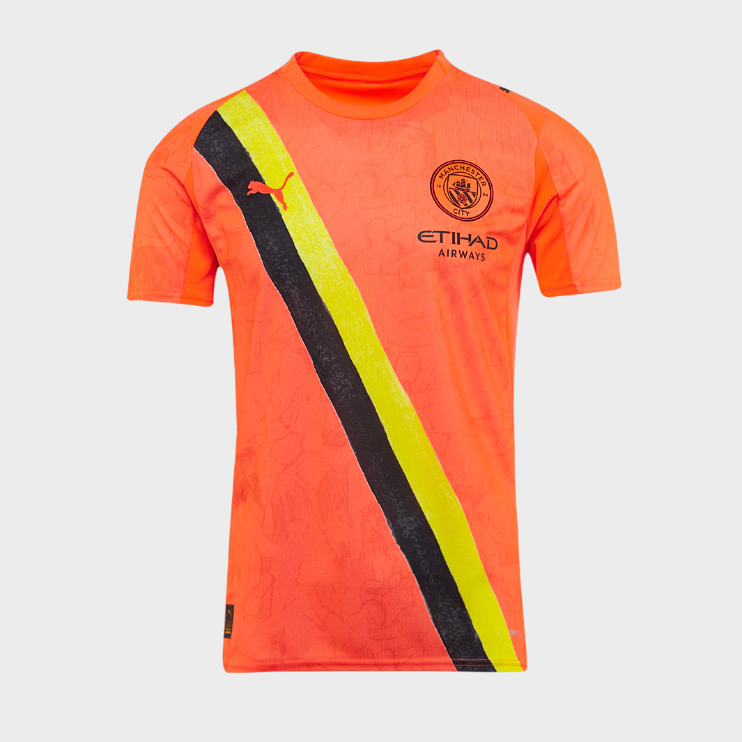 Camisa Manchester City Mundial de Clubes 25/26 - Torcedor Puma - Laranja