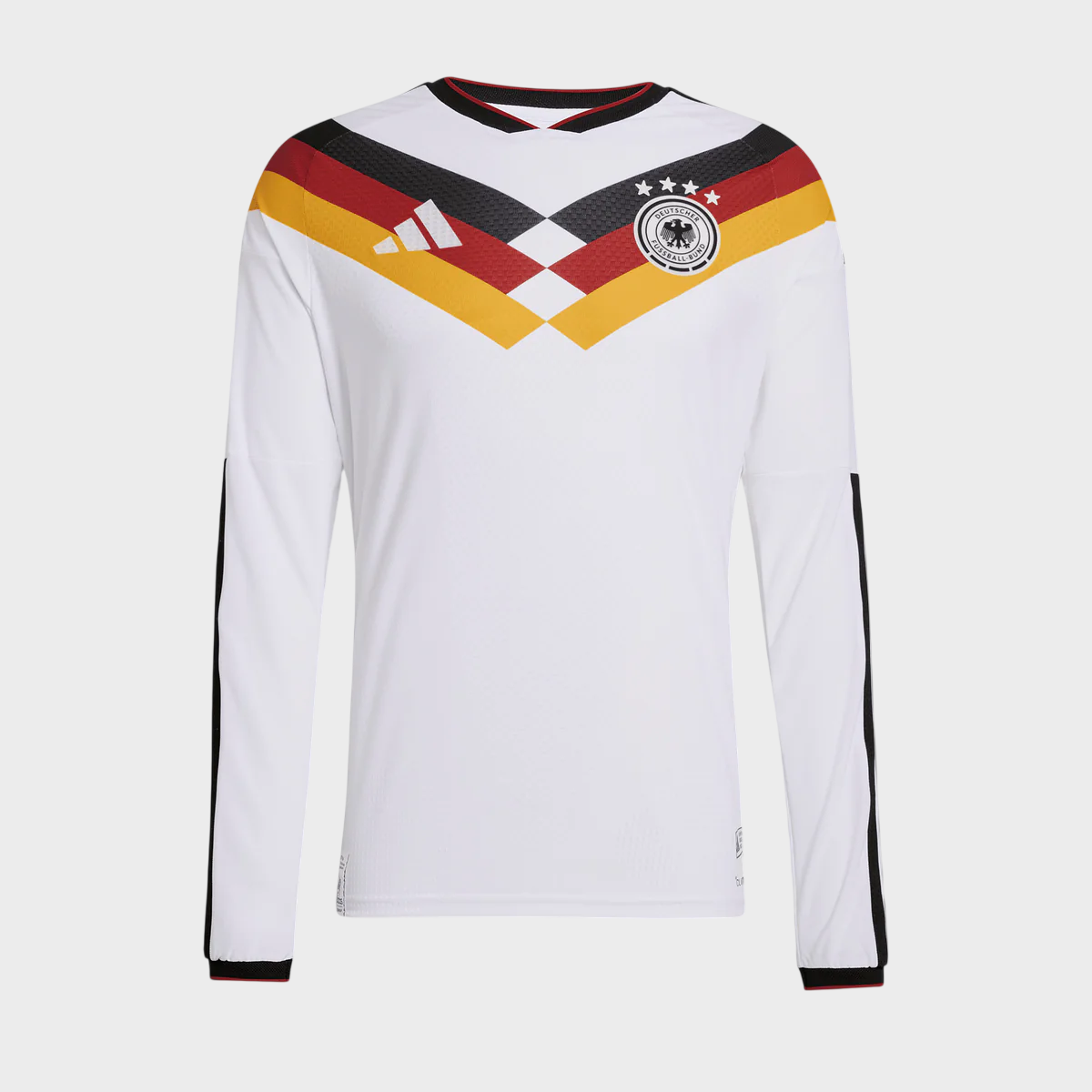 Camisa Alemanha I Manga Longa 26/27 - Torcedor Adidas Masculina - Branca